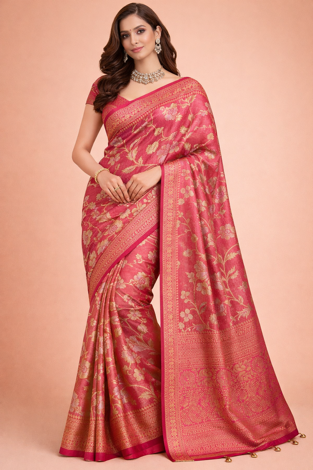tissue saree with gold weave zari tissue saree with gold weave zari