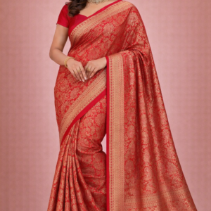 premium silk saree with elegante look