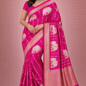 premium pune silk saree