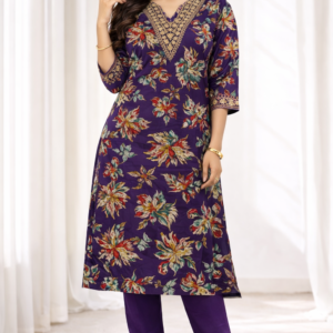 soft & stylish silk blend matching set