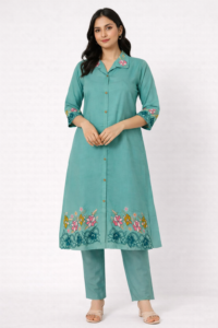 sleek & trendy short top co ord ensemble